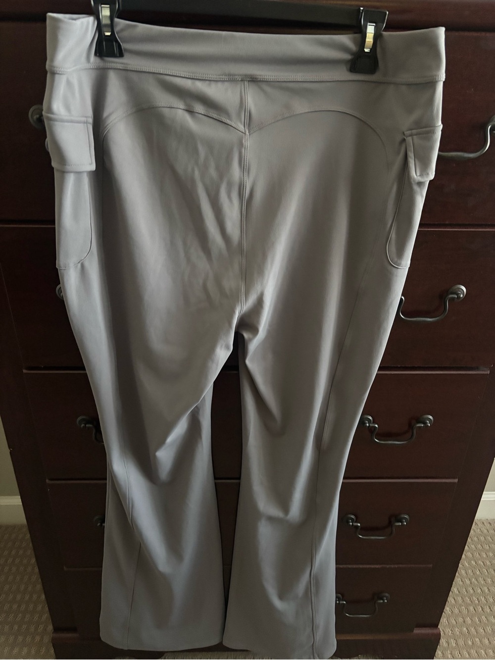 HALARA Women's Gray Straight Leg Pants - Picture 5 of 5